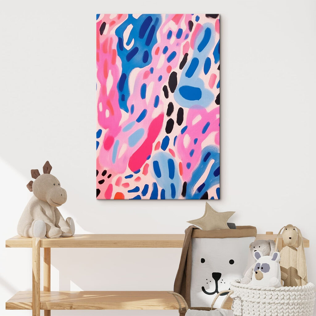 Colorful pattern on a surface