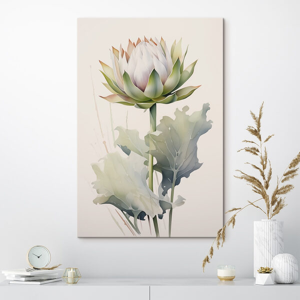 Painting of a flower Painting of a flower