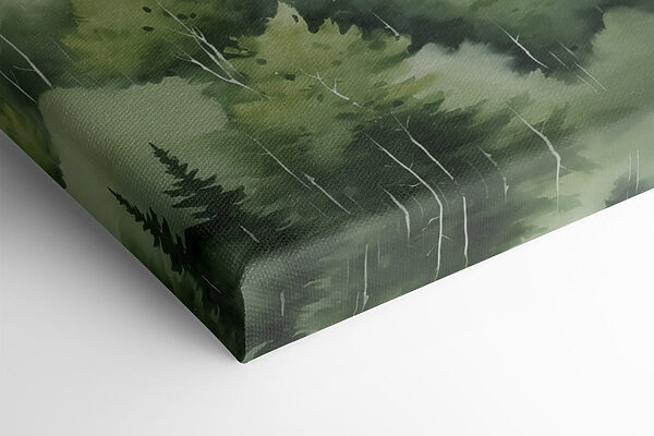 Painting of a mountain range Painting of a mountain range