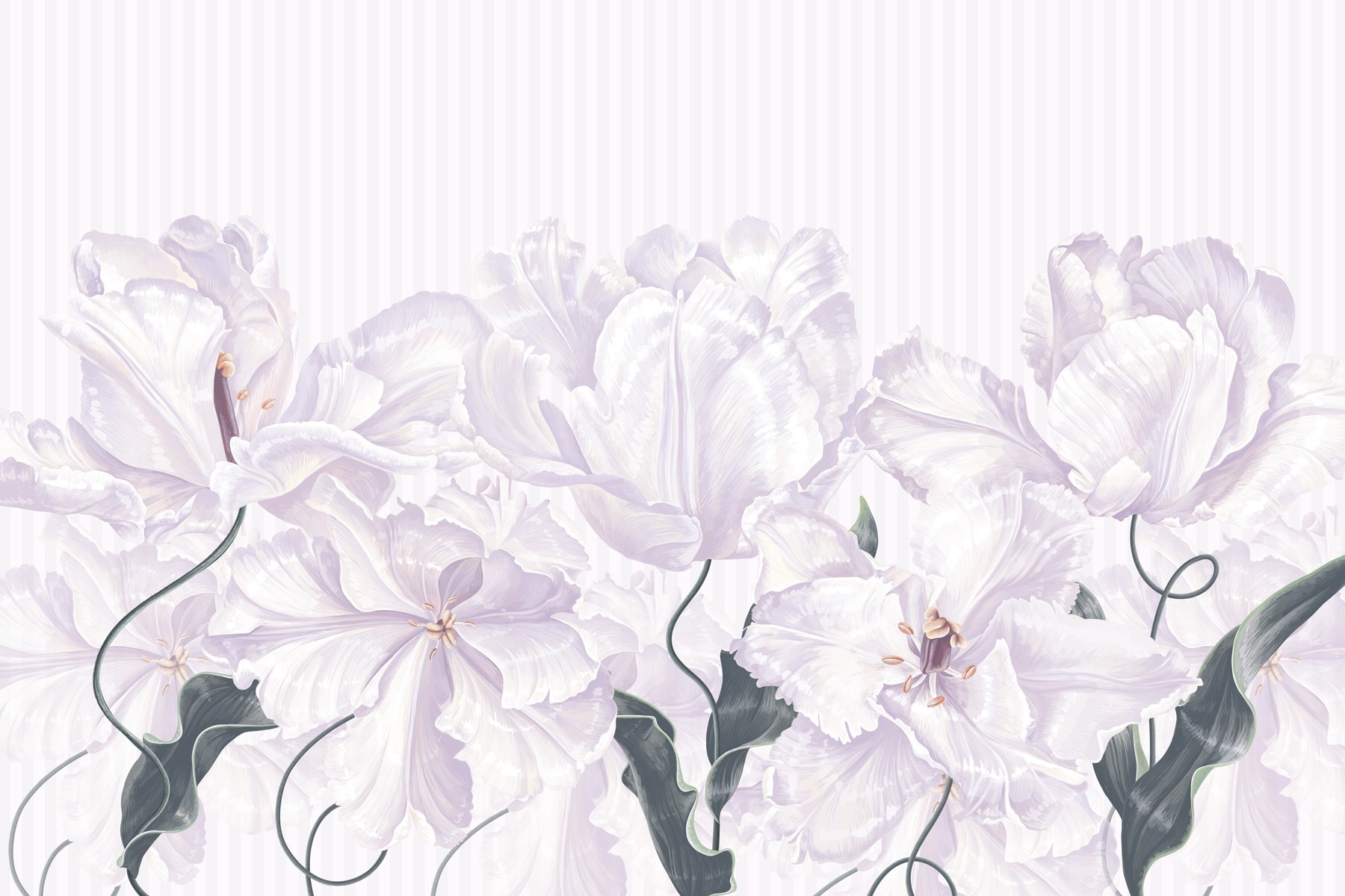 Soft blooms in delicate harmony Soft blooms in delicate harmony
