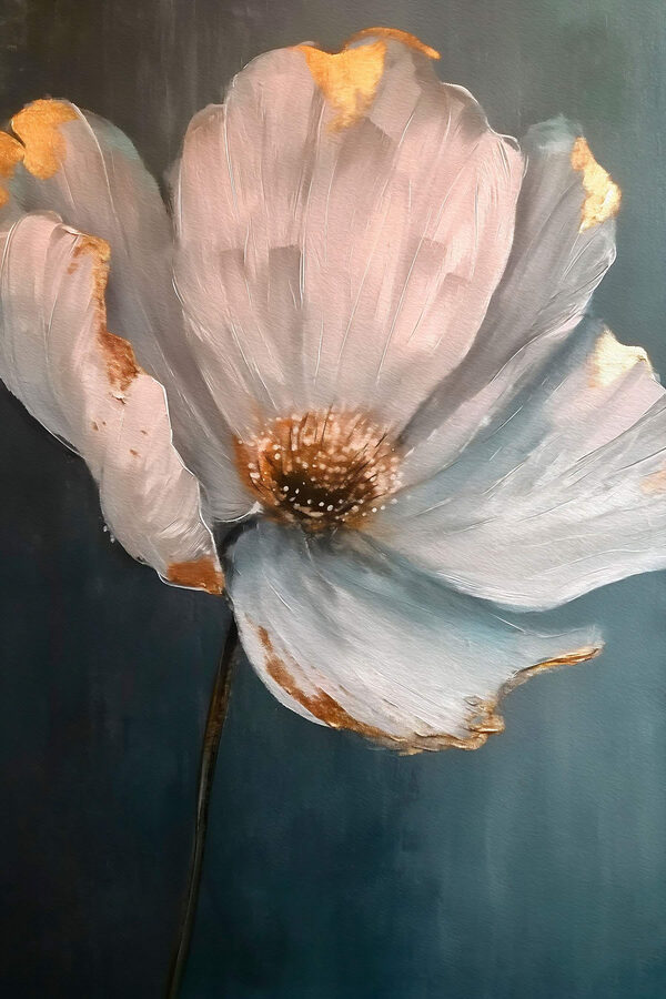 Painting of a flower Painting of a flower