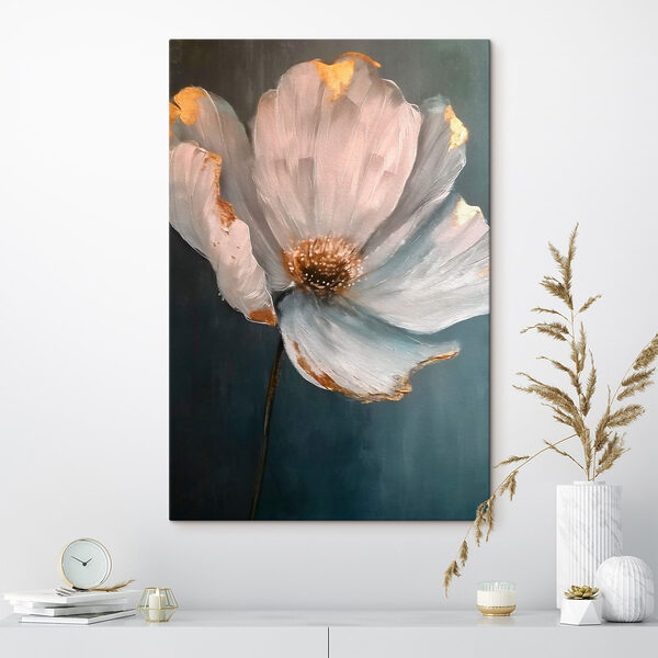 Painting of a flower Painting of a flower