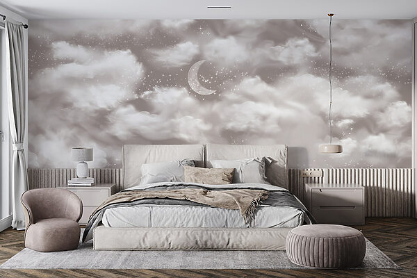 Moon in the sky