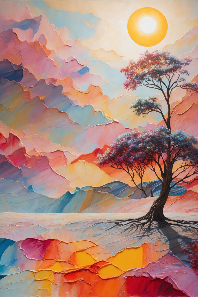 Tree in a desert Tree in a desert