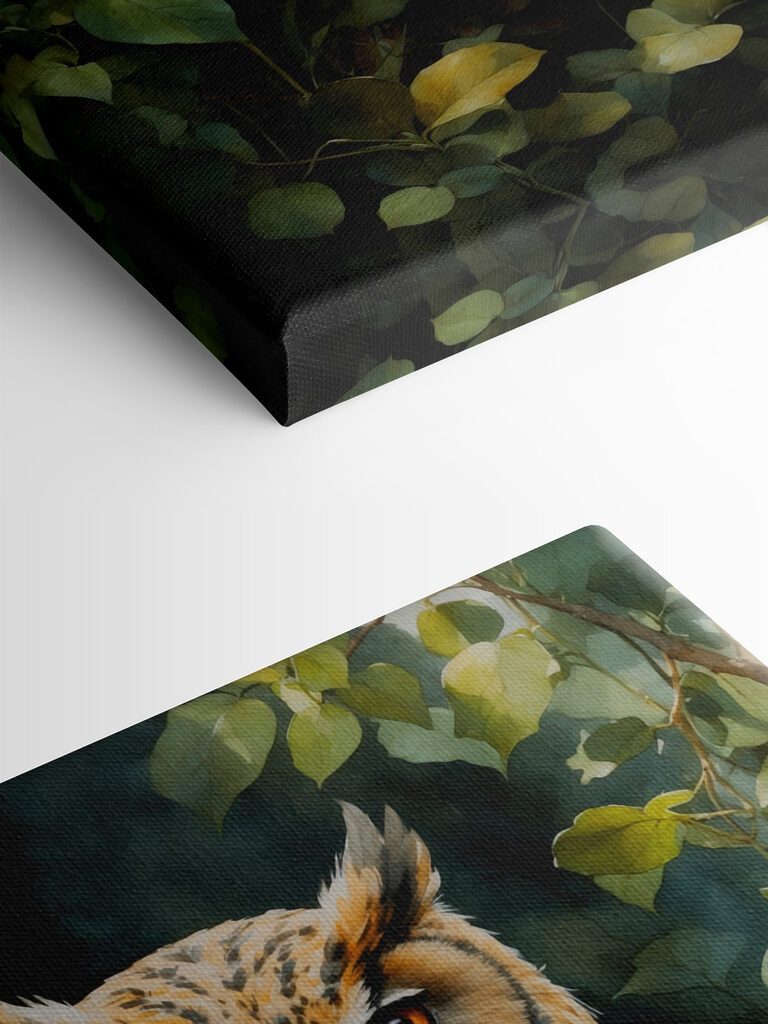 An owl sitting on a branch