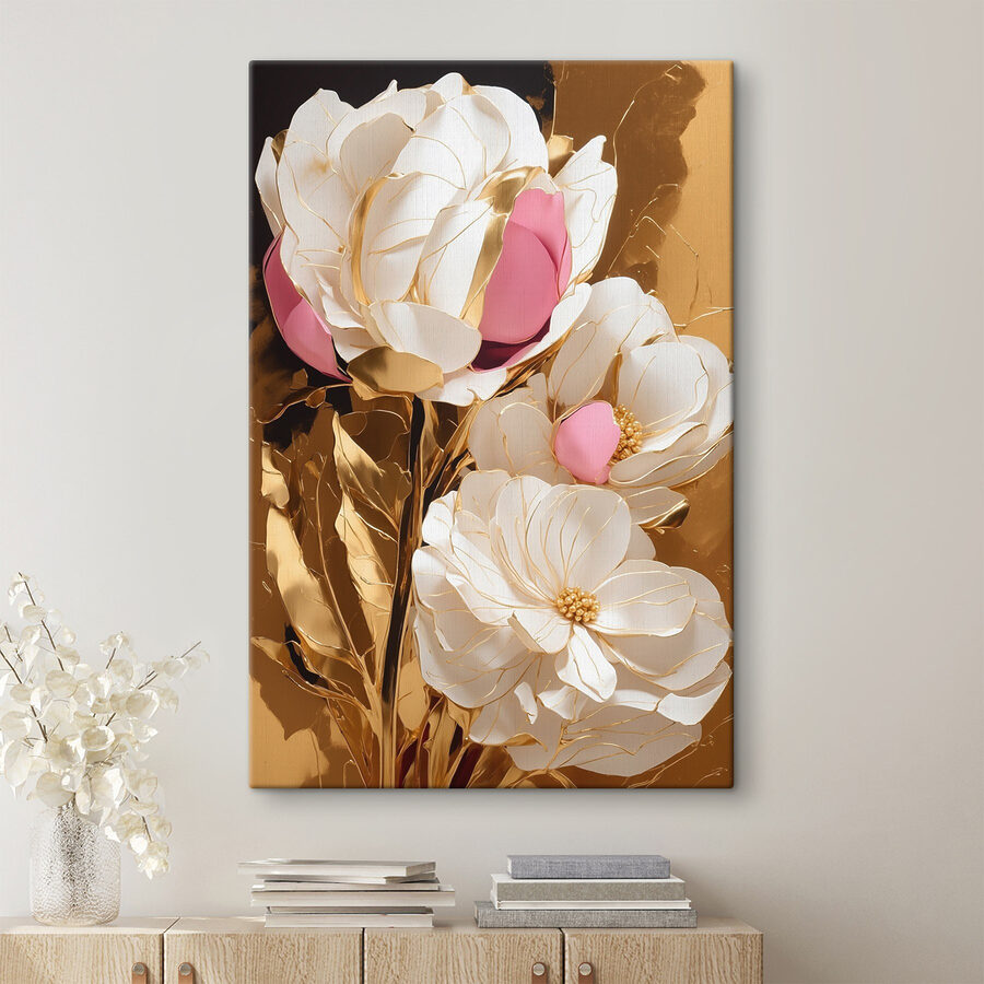 Delicate blooms in elegant arrangement Delicate blooms in elegant arrangement