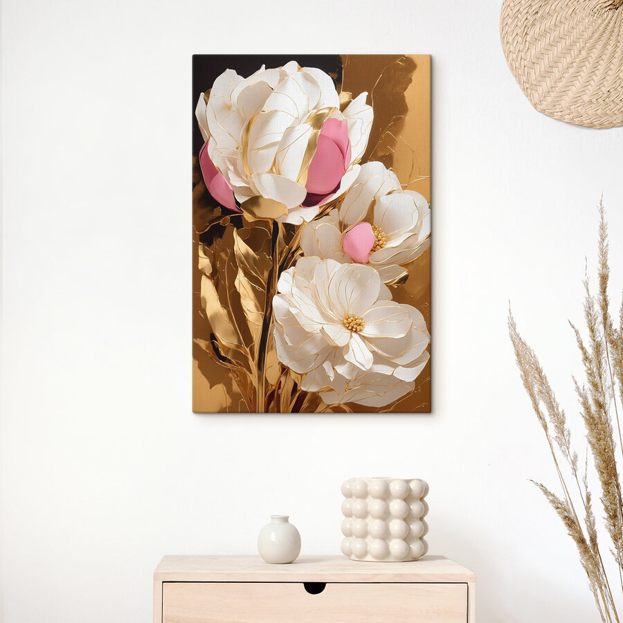 Delicate blooms in elegant arrangement Delicate blooms in elegant arrangement