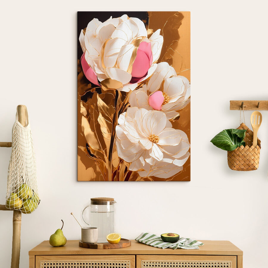 Delicate blooms in elegant arrangement Delicate blooms in elegant arrangement