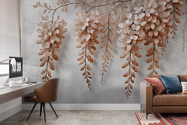 Branch with flowers on it Branch with flowers on it