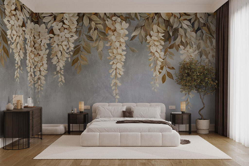 Delicate leaves cascade beautifully down Delicate leaves cascade beautifully down