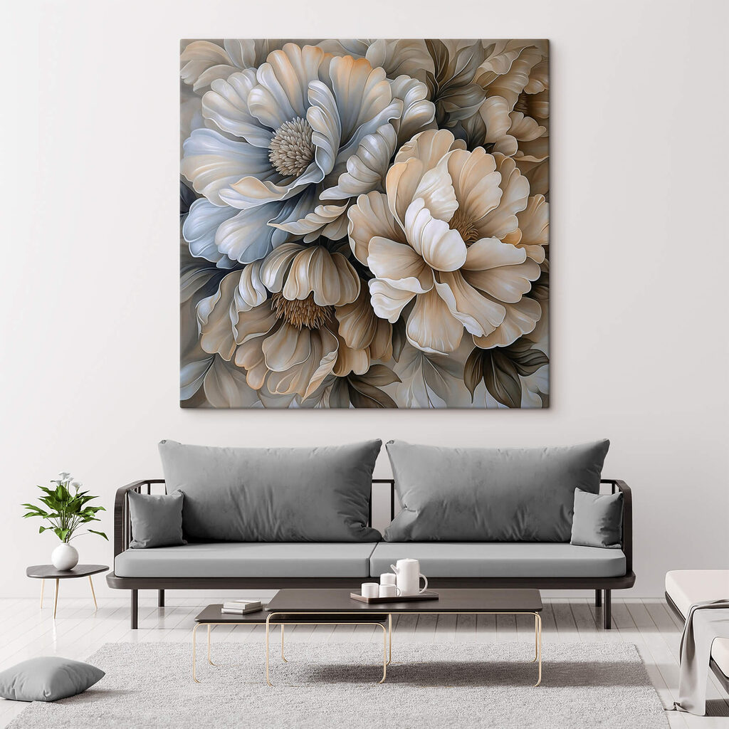 Delicate blooms in soft hues Delicate blooms in soft hues