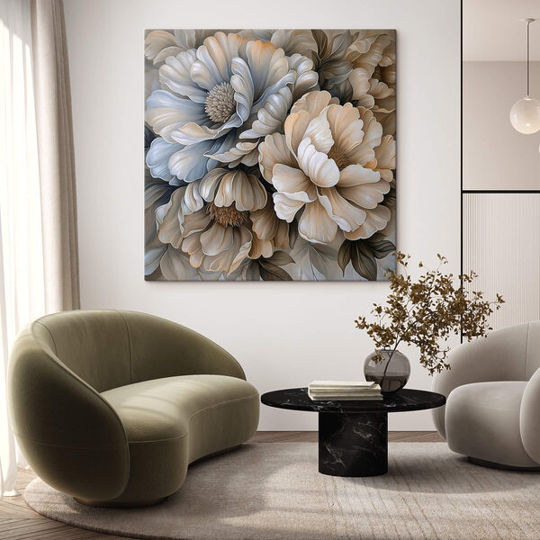 Delicate blooms in soft hues Delicate blooms in soft hues