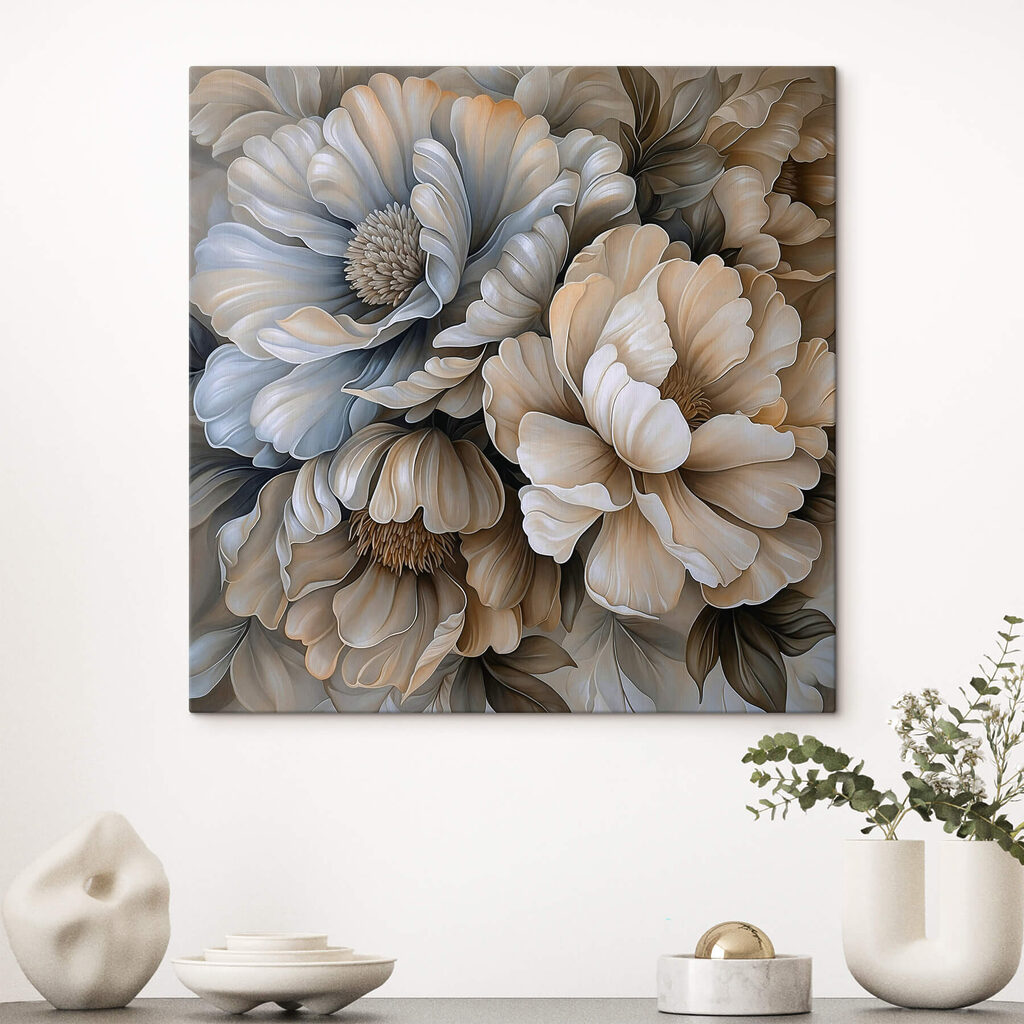Delicate blooms in soft hues Delicate blooms in soft hues