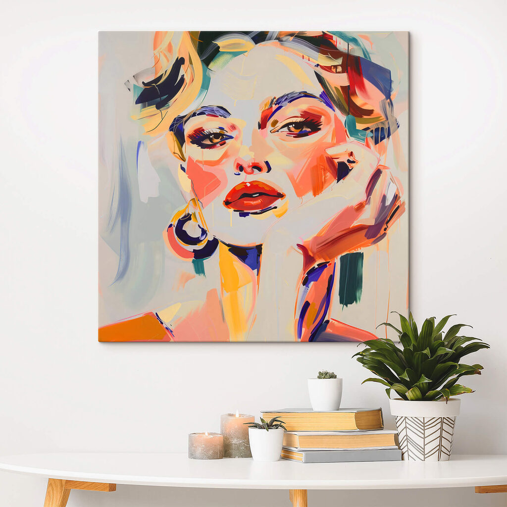 Painting of a woman