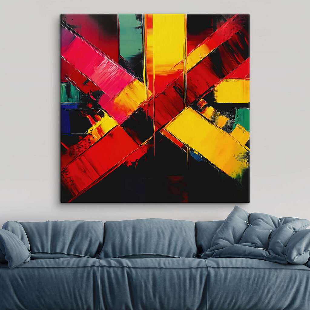 Painting of a cross Painting of a cross