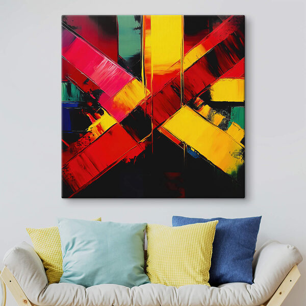 Painting of a cross Painting of a cross