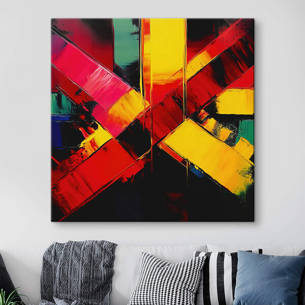Painting of a cross Painting of a cross