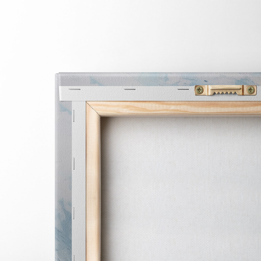 White and blue swirly waves White and blue swirly waves