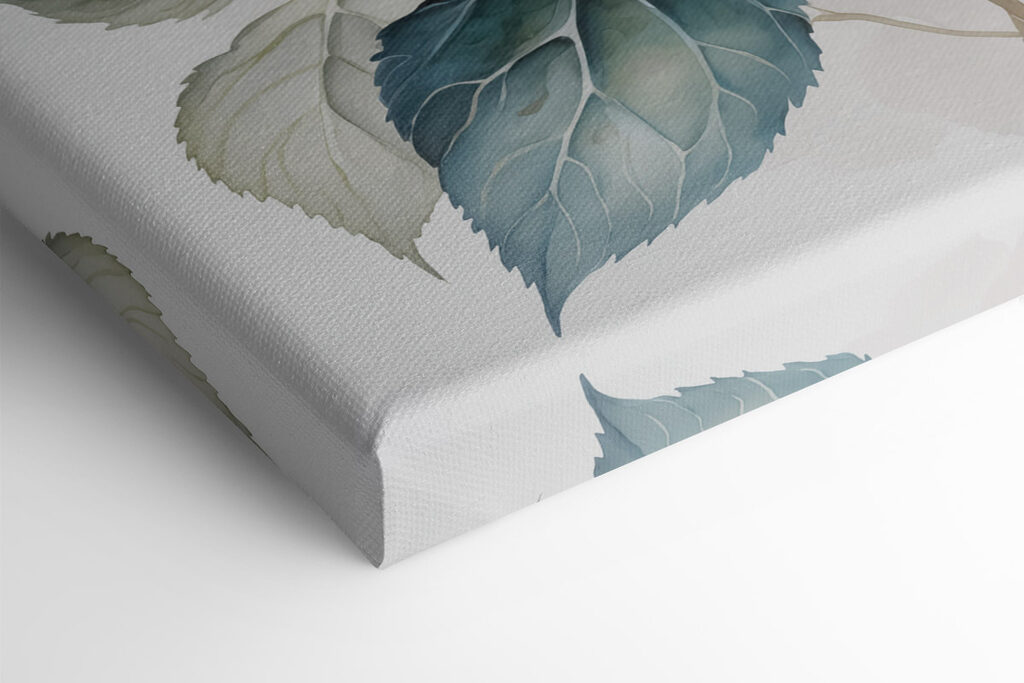 Painting of flowers on a white background Painting of flowers on a white background