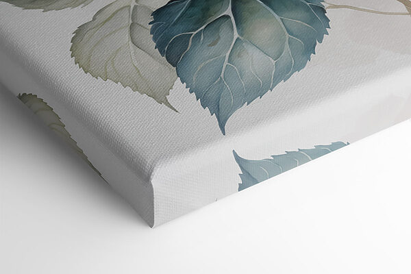 Painting of flowers on a white background Painting of flowers on a white background
