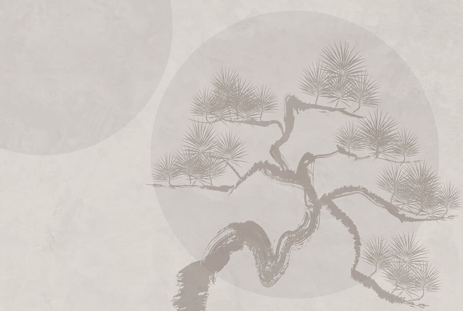 Tree with branches and leaves drawn on it Tree with branches and leaves drawn on it