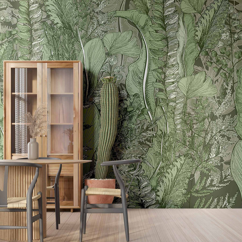 Nature's harmony in leafy patterns