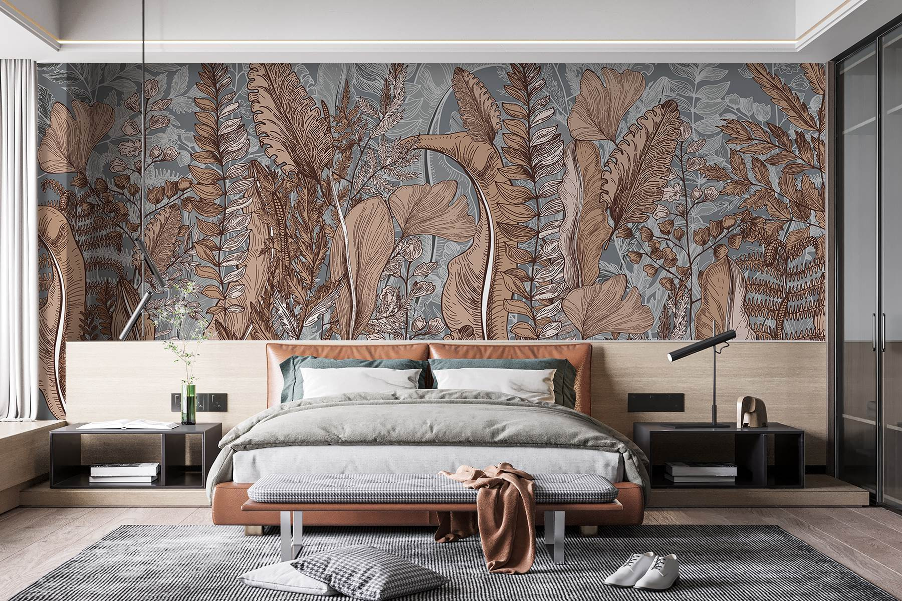 Natural patterns in earth tones Natural patterns in earth tones