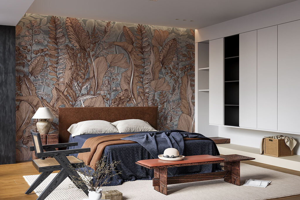 Natural patterns in earth tones