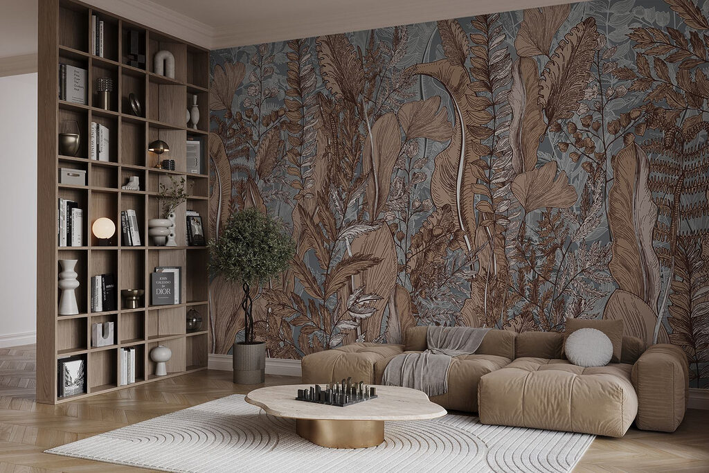 Natural patterns in earth tones