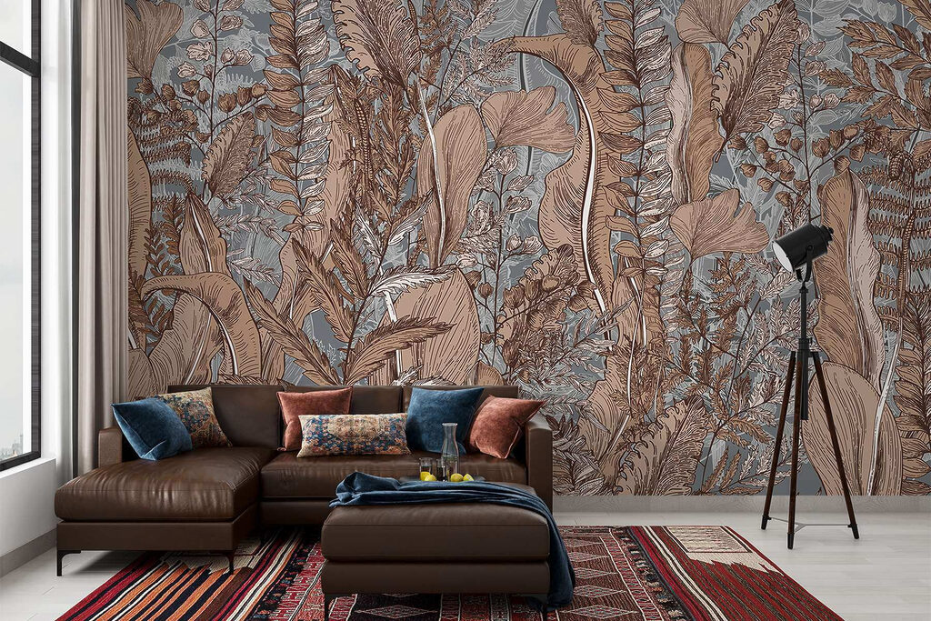 Natural patterns in earth tones