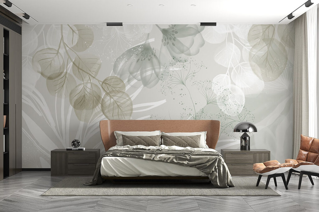 Serene botanical whispers in soft hues Serene botanical whispers in soft hues