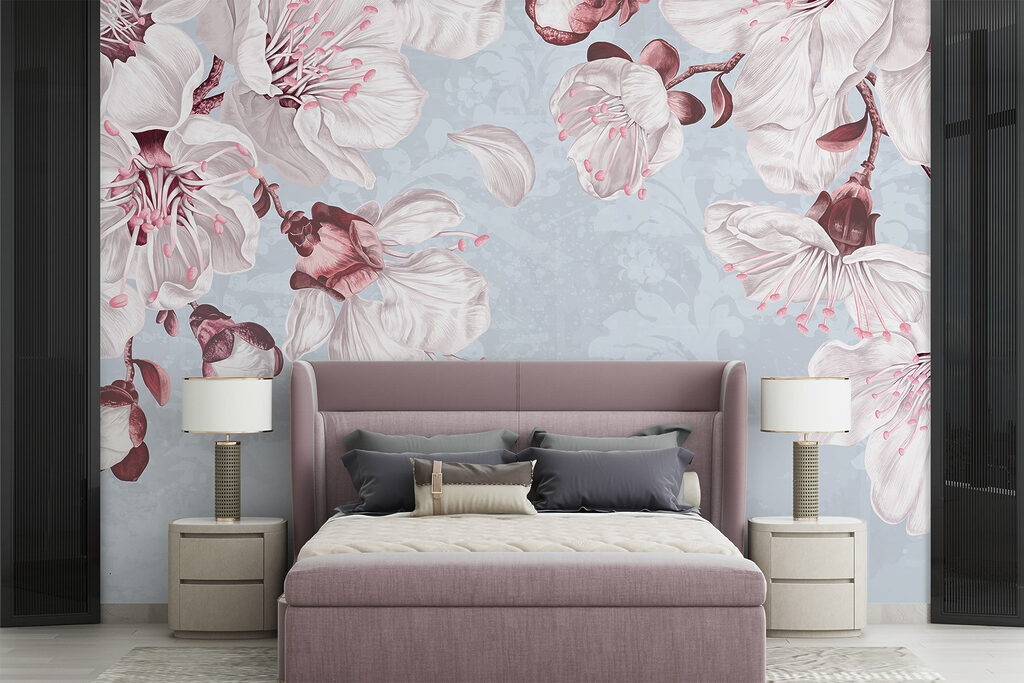 Delicate blooms on soft backdrop Delicate blooms on soft backdrop