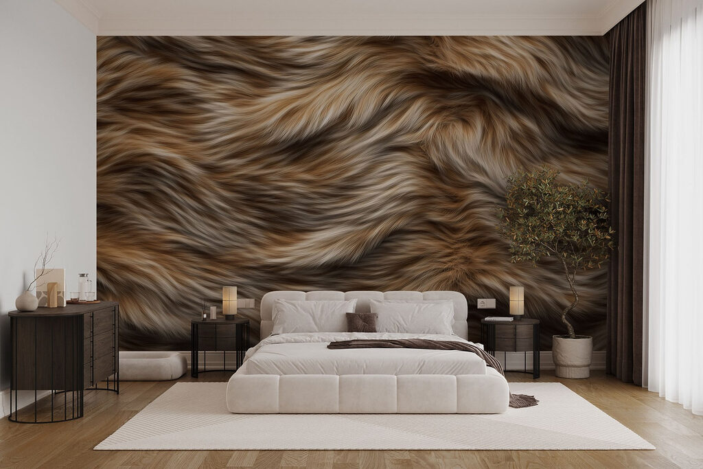 Soft textures in flowing patterns