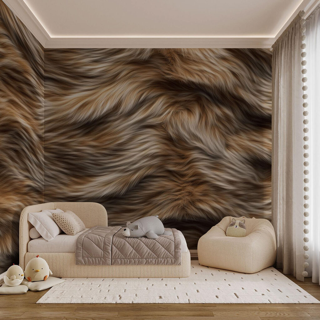 Soft textures in flowing patterns