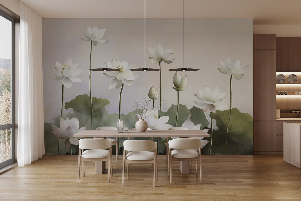 Group of white flowers