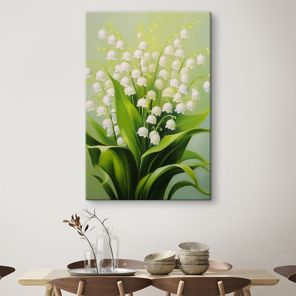 Painting of flowers and leaves Painting of flowers and leaves