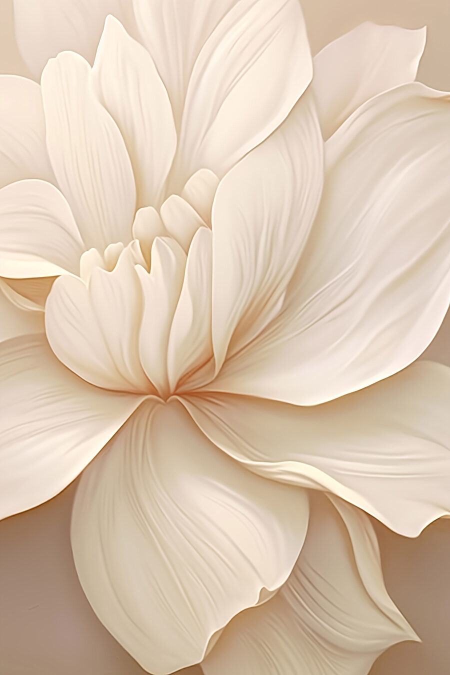 Delicate flower in soft tones Delicate flower in soft tones