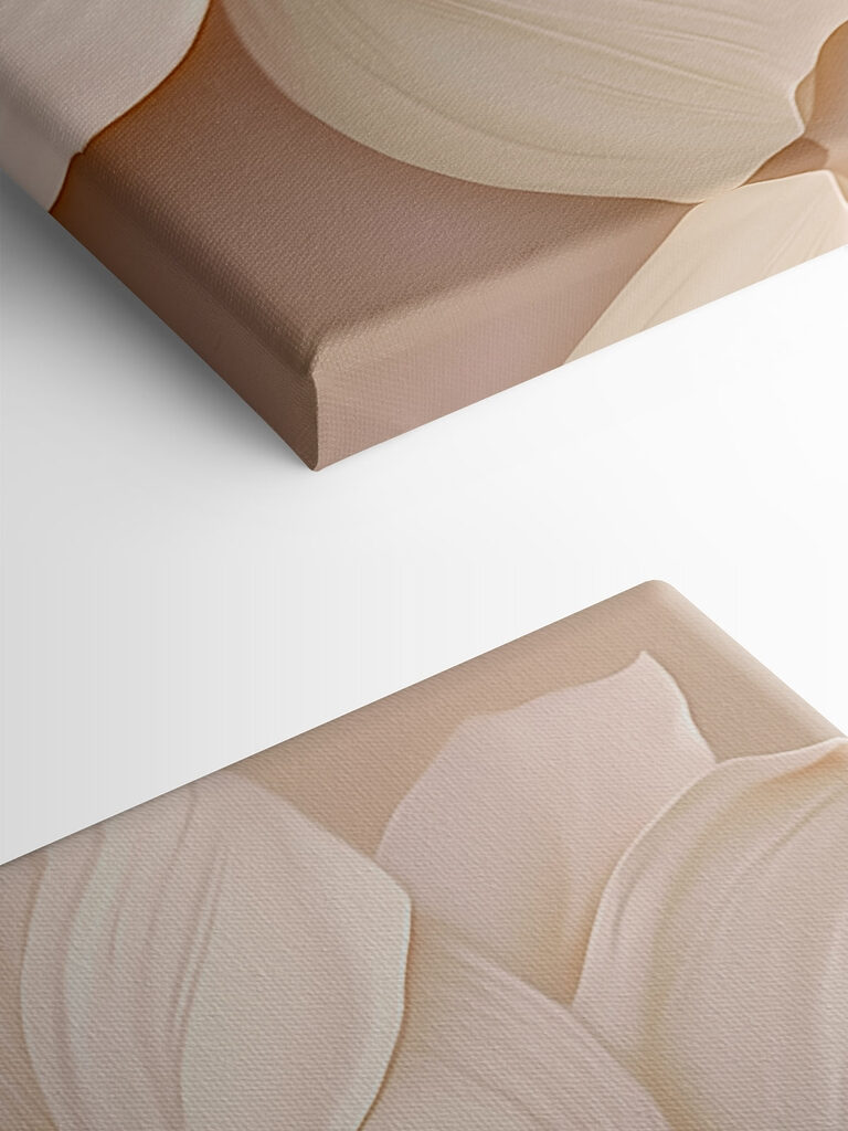 Delicate flower in soft tones