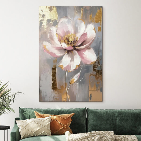 Painting of a flower Painting of a flower