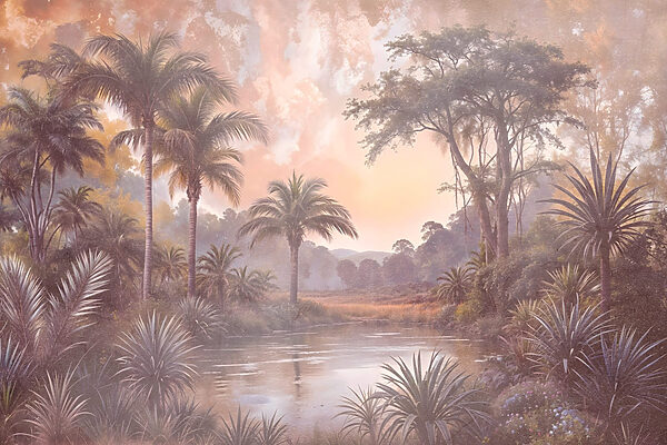 River with trees and plants River with trees and plants