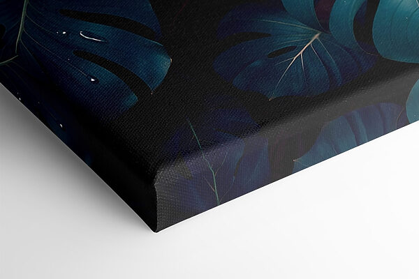 Lush leaves adorned with delicate droplets Lush leaves adorned with delicate droplets