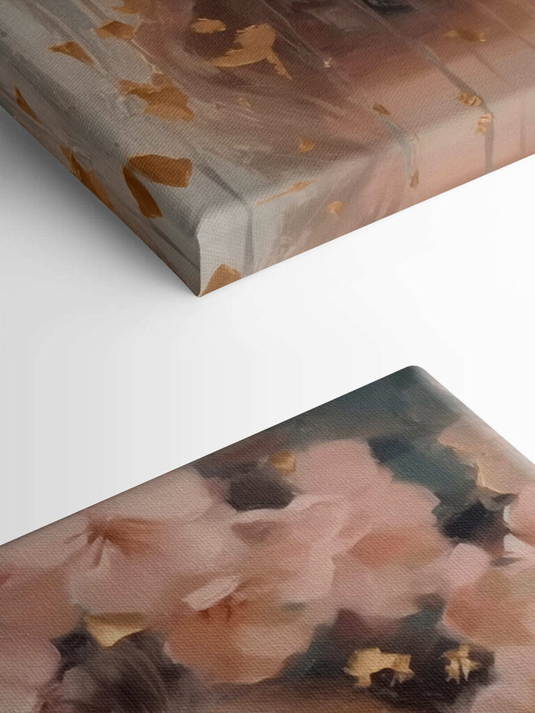 Woman with flowers in her hair