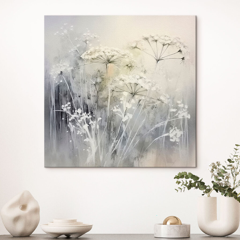 Painting of flowers and plants Painting of flowers and plants