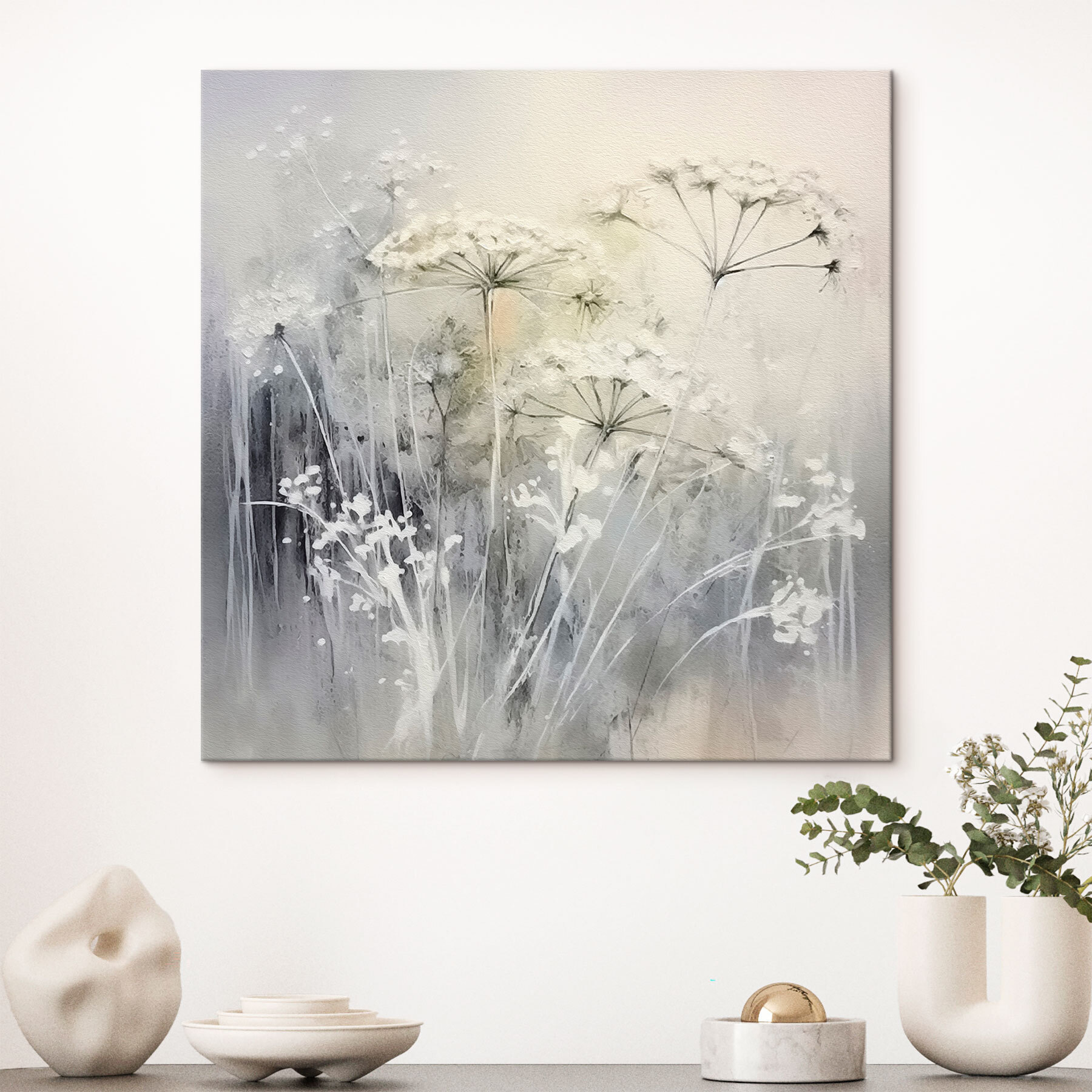 Painting of flowers and plants Painting of flowers and plants