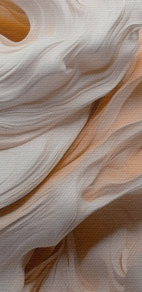 Waves of cream and soft beige Waves of cream and soft beige