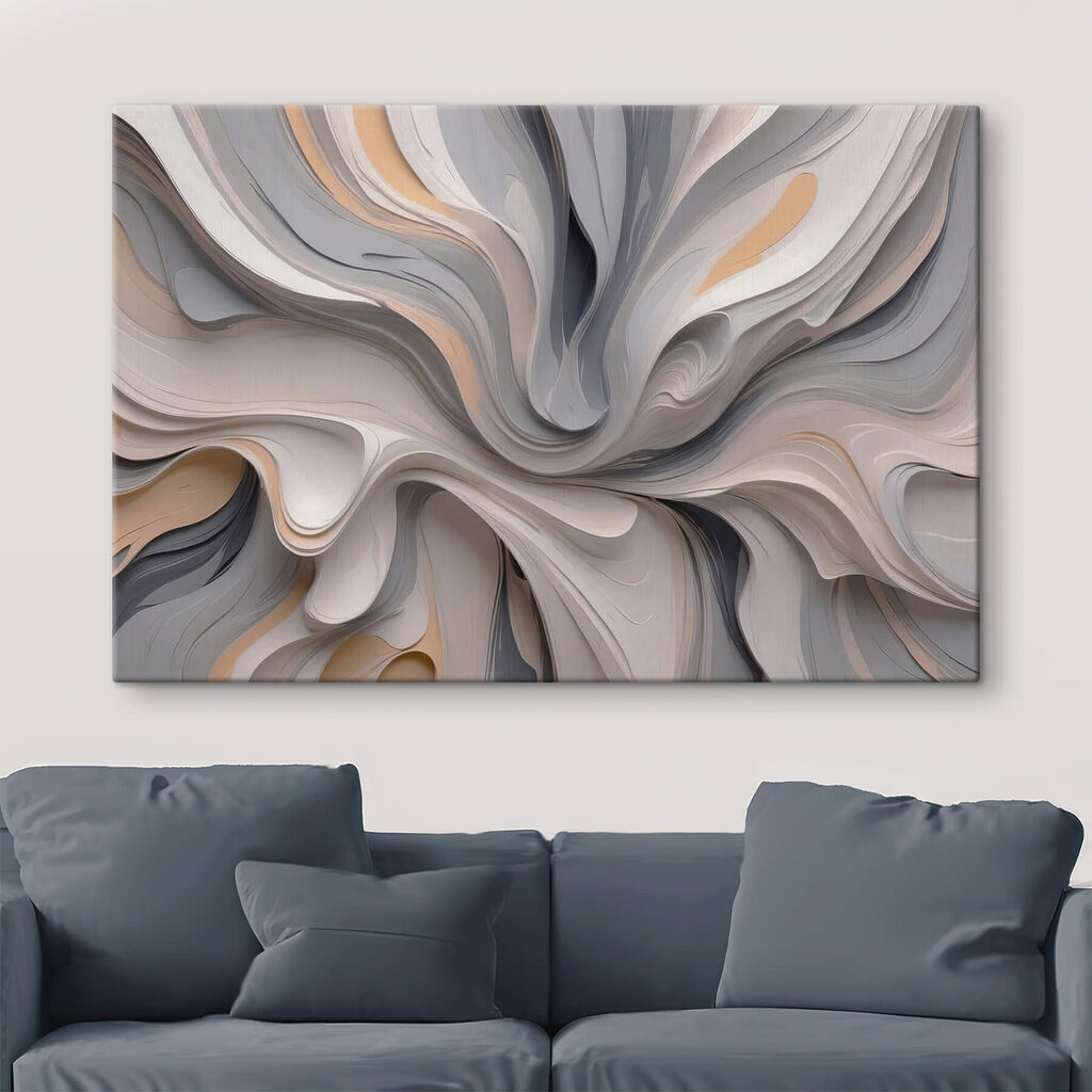 Fluid patterns in soft neutral tones Fluid patterns in soft neutral tones