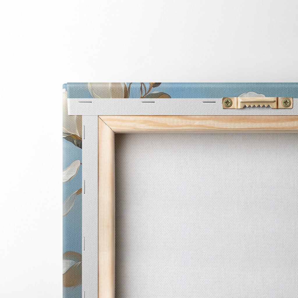 Painting of white flowers