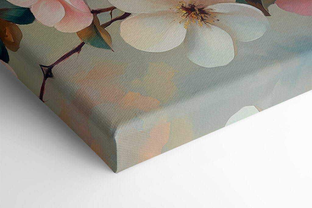 Group of flowers on a branch