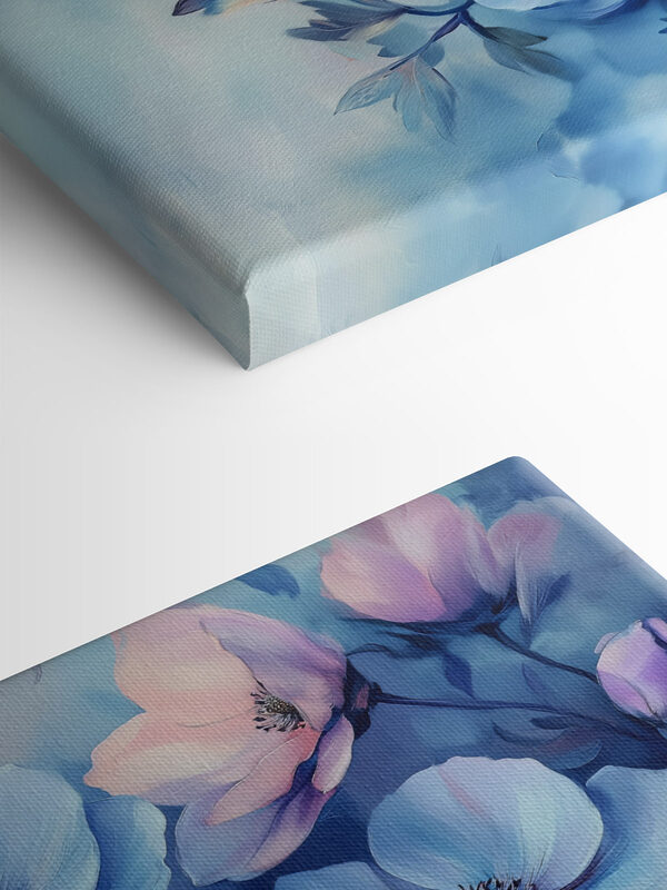 Gentle blooms in soothing hues Gentle blooms in soothing hues
