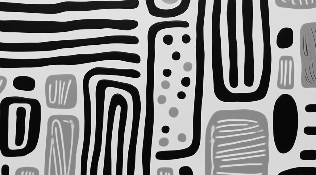 Black and white pattern